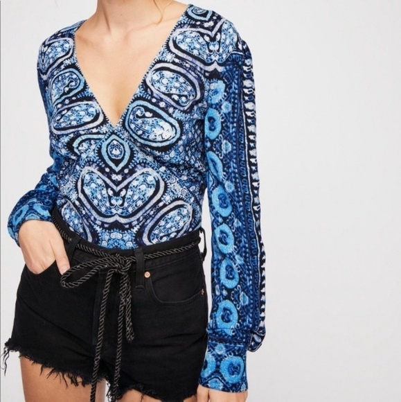 Free People Tops - 💜 Free People | NWOT Wild and Free Boho Blouse